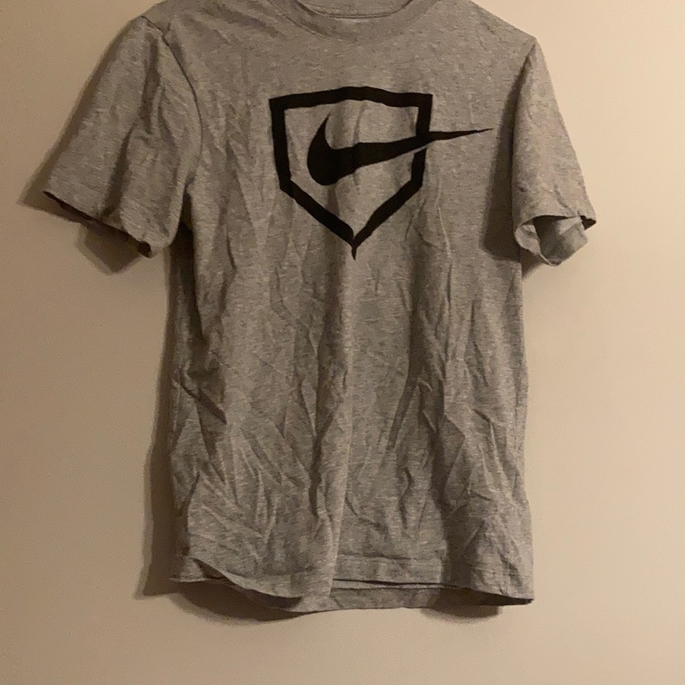 Grey Nike shirt